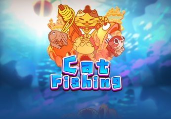 Cat Fishing Game Card Image